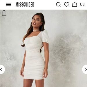NWT Missguided mesh dress